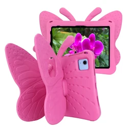 Tablet Case For iPad 9th 10.2 Butterfly EVA Cover With Stand Silicone Shell Coque For ipad Mini1 2 3 6th 5th Gen 9.7 Air 3 Cases