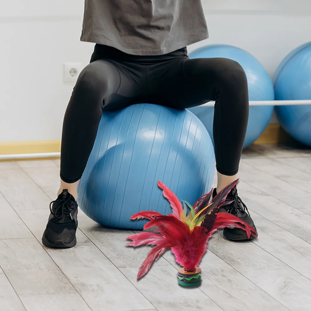 3 قطع لعبة ركلة الريشة للأطفال لعبة ترفيهية صينية تقليدية في الهواء الطلق لعبة رياضية داخلية ترفيهية للياقة البدنية