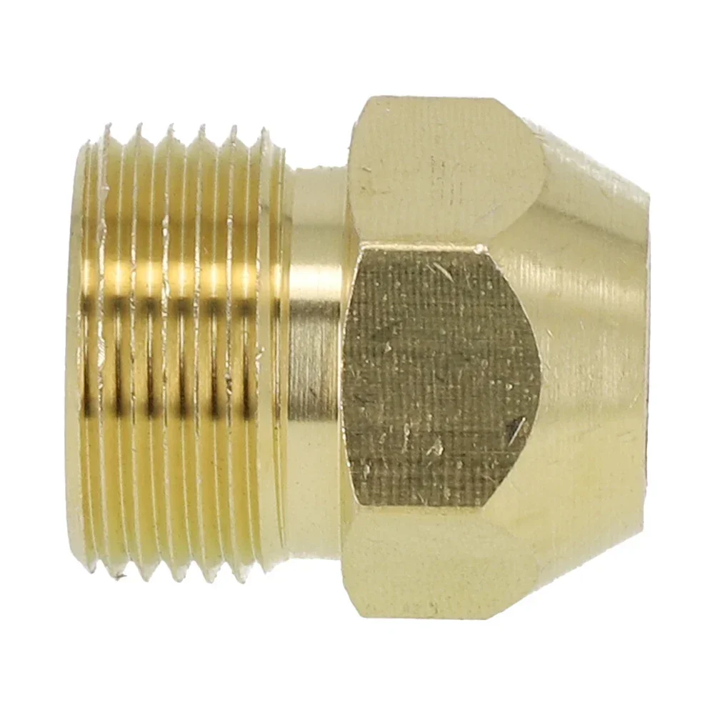 

Quick Connect Adapter Accessories 1Pcs Brass Cleaner Garden Power Equipment Hose Fittings Lance M22 X1.5 ET Nipple