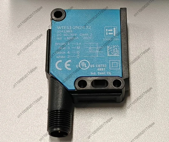 Brand new photoelectric sensor wte11-2n2432, order number 1041383, dc10-30v, output 2ma, detection distance 12mm