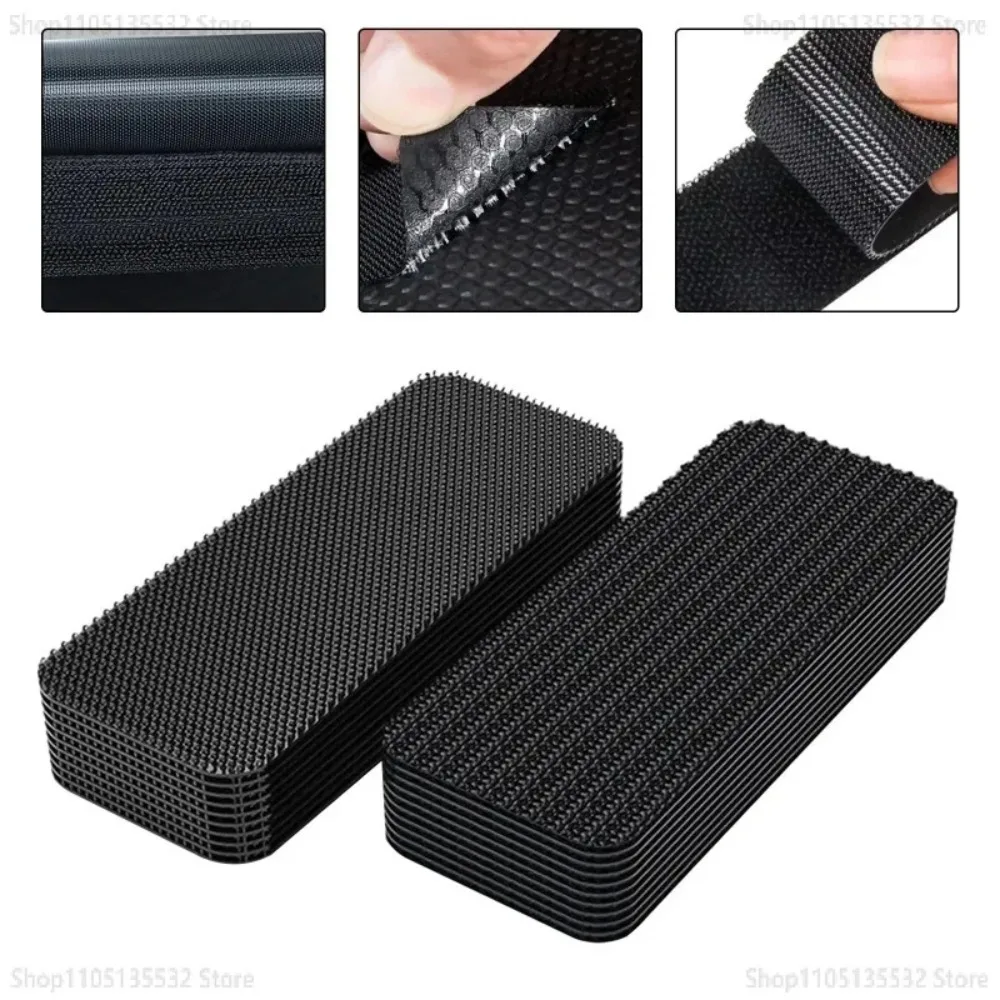 20pcs Foot Mats Fixed Sticker Magic Magic Sticker Car Adhesive Backing Strong Double-sided Adhesive High Viscosity Non-marking