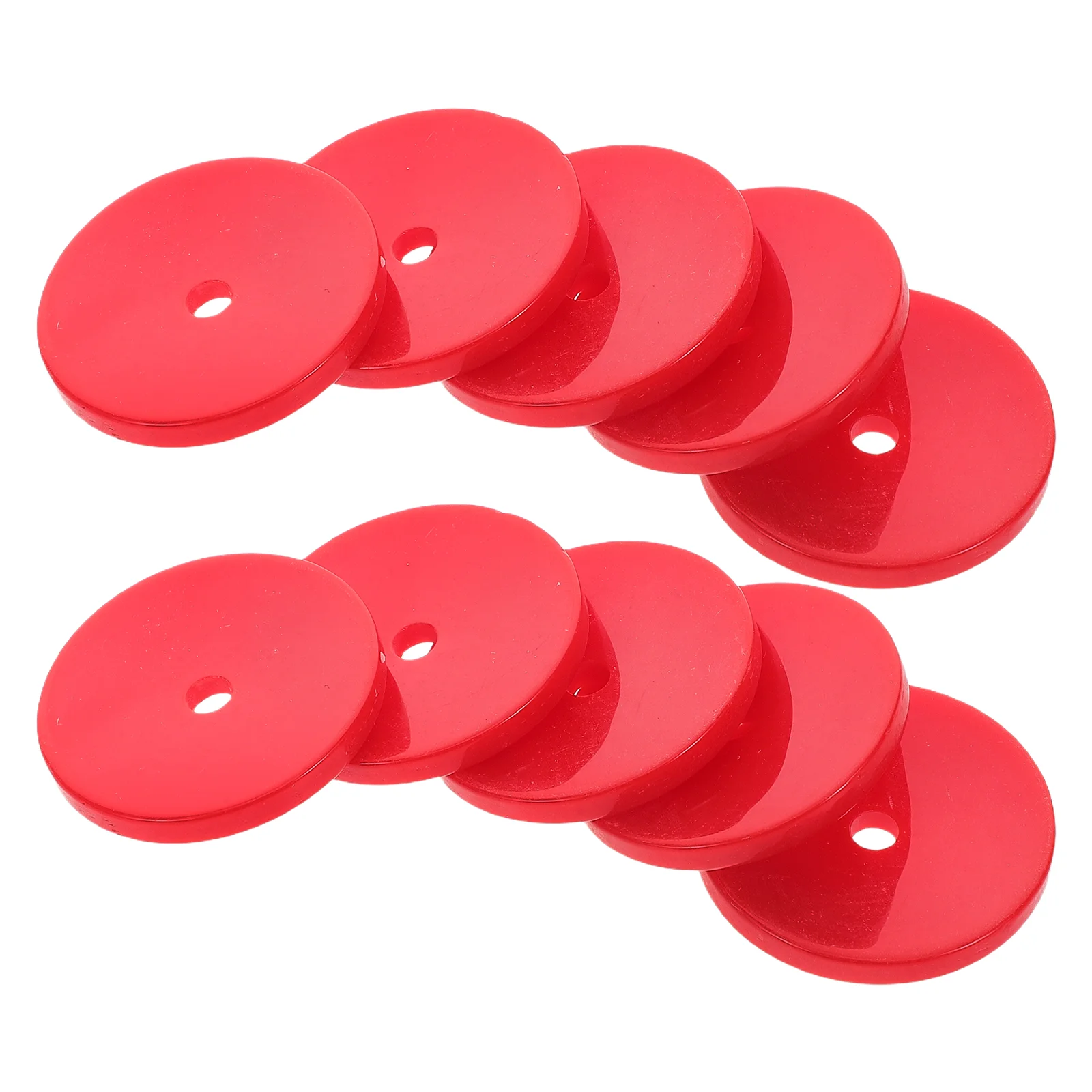 

10 Pcs Gas Plate Core Air Intake Component Copper Wind Instrument Parts Core Compact Lightweight Family