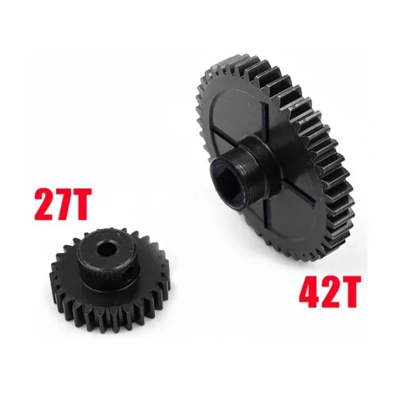 

Upgrade Metal Motor Gear Reduction Gear for WLtoys 144001 1/14 RC Car Parts