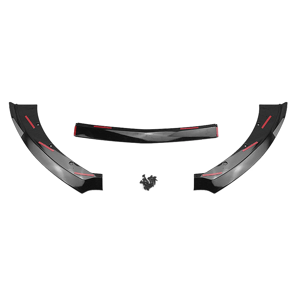 Car Front Bumper Spoiler Lip Guard Plate Splitter Lip Board Lower For Ford Mustang 2015 2016 2017