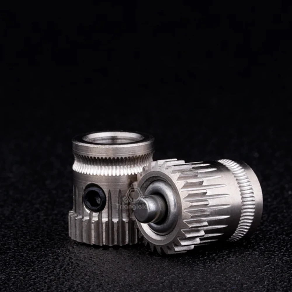 Trianglelab inner diameter 8 mm Drivegear kit dual drive gear extruder kit for Prusa i3 Bowden Extruder Orbiter Extruder 1.75MM