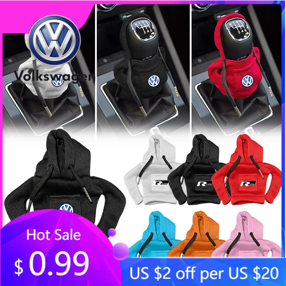 

Декоративная накладка на ручку переключения передач для VW Volkswagen Jetta MK5 Golf, чехол на рычаг КПП для Volkswagen VW RLINE Golf 4