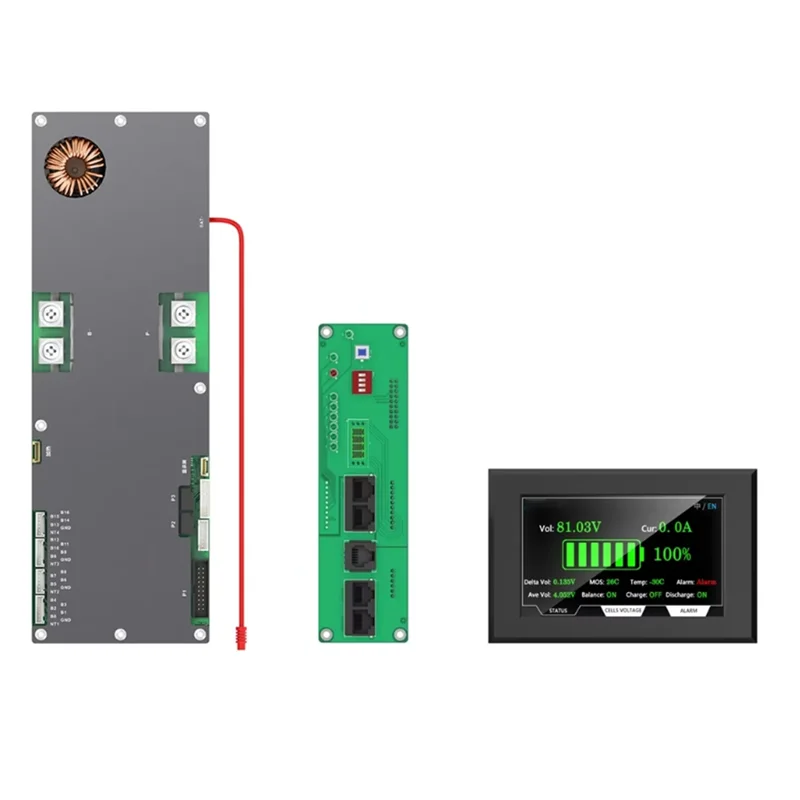 

Для JKBMS JK-PB2A16S20P 24 В 48 В Lifepo4 литиевая батарея 100A 150A 200A бытовая энергия BMS для инвертора активного балансира
