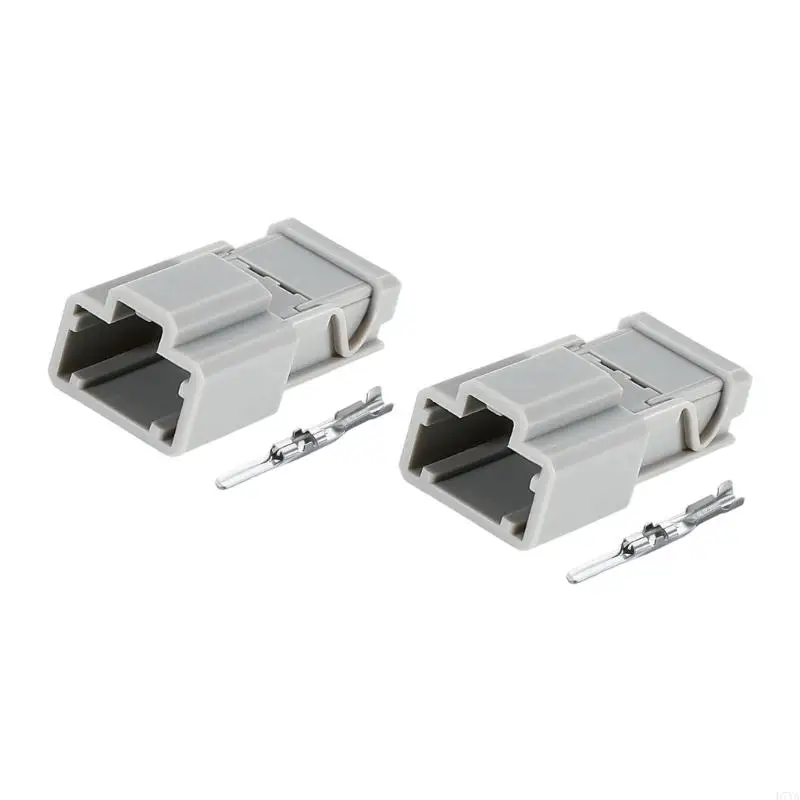 Universal 3 Pin Plastic Electrical Connector Car Electrical Connector for Motorcycle Truck LED Light Wiring Harness D7YA