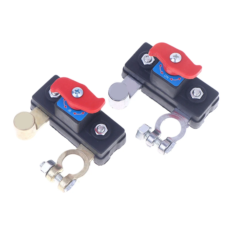 1Pc Universal Negative Terminal Cut Off Kill Switches 12V/24V Car Battery Disconnect Switch Isolator Power For Efficient Battery