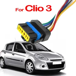 For Renault Clio III MK3 3 Euro Lutecia 2005 - 2014 6Pin Rear Tail Light Lamp Connector Pigtail Plug Wiring Prewired 2006 2007