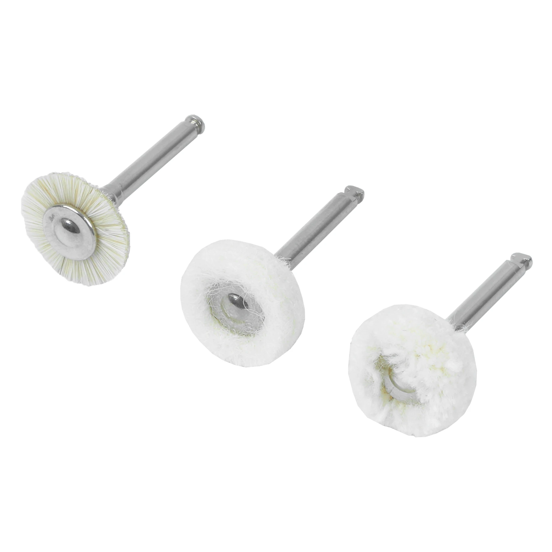 1Pc Well CK Dental Tools Polishing Brush Wheel Buffs For Low-Speed Handpiece RA Shank Dia 10mm Dentist Rotary Tools