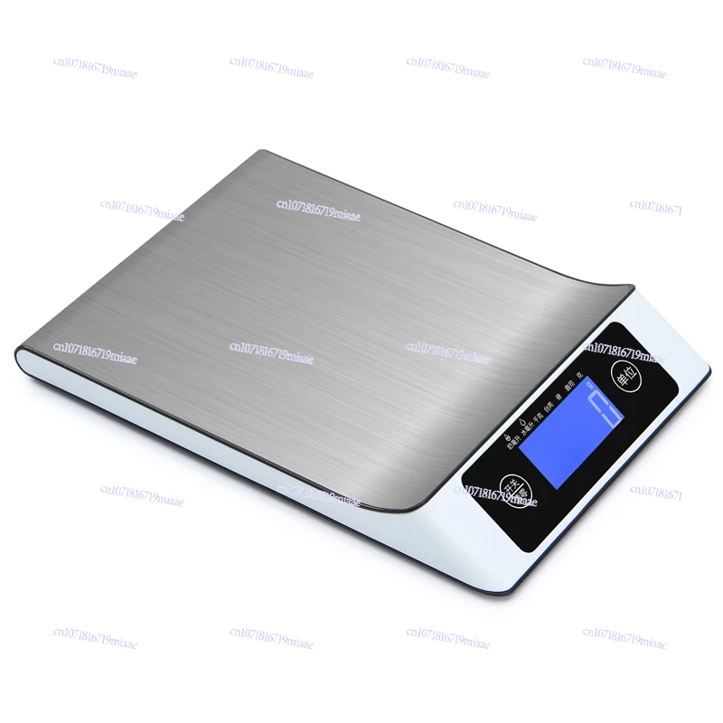 Stainless Steel Household Kitchen Scale Electronic Scale Food Weighing Small Scale Baking Balance Electronic Weighing 15kg