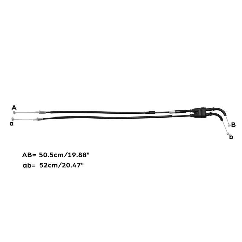 

Leading-Edge-New High Quality Motorcycle Throttle Cable For Yamaha YZFR1 2004-2008 Motorcycle Modification Accessories