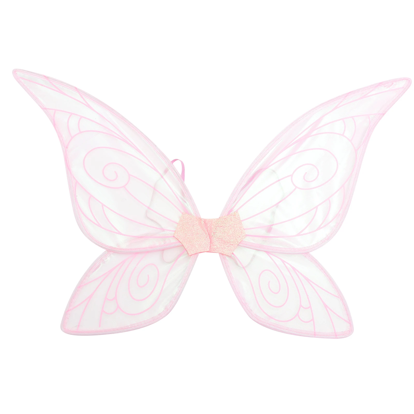 접이식 날개 화이트 엔젤 요정 소품 여성용 어린이 파티 사진 부스 코스프레 의상 액세서리 휴일 선물 경량