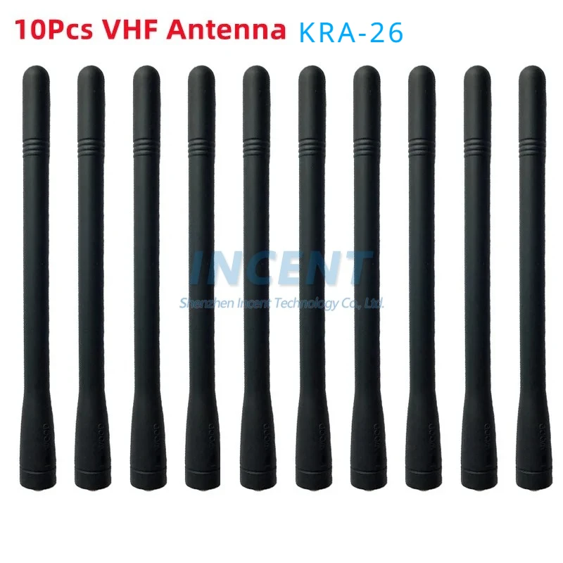 Antena fêmea VOIONAIR-SMA para TK-2207G, TK2217, TK2107, TK2207, TK2217, TK-2317, KRA-26, VHF, 136-174MHz, 10pcs