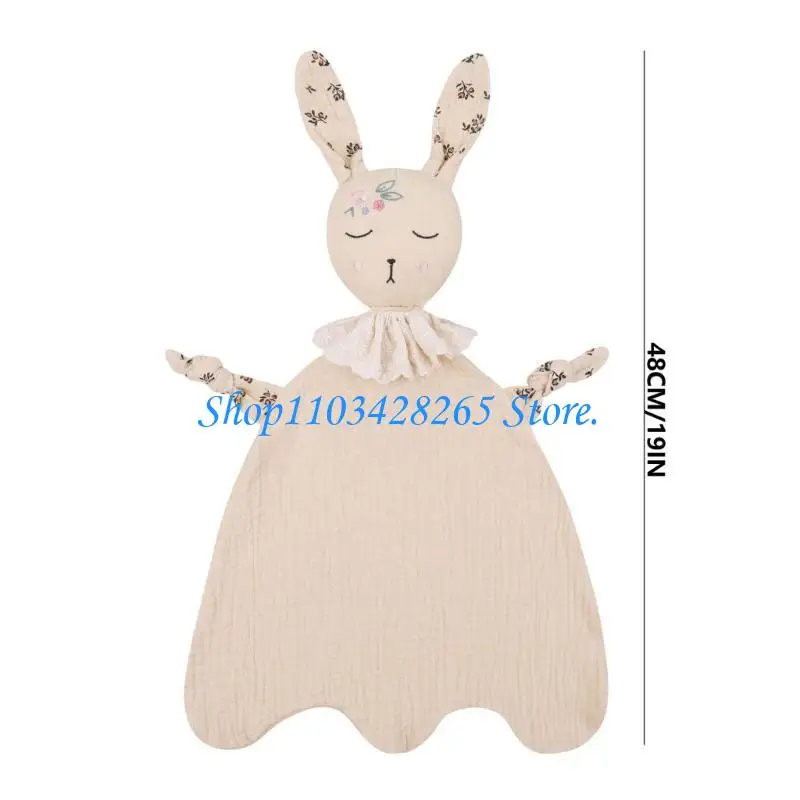 الرضع الصغار الحيوان بطانية أمان الكرتون الحضانة الراحة منشفة تكبب لعبة استرضاء منشفة لتهدئة النوم G2TE