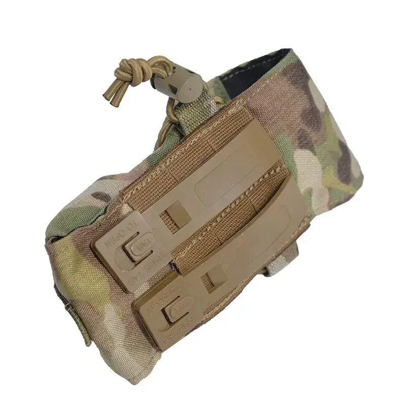 Tactical Smoke Grenade Pouch Multicam Airsoft Molle Magazine Pouch Gear Outdoor War Game Package Accessory