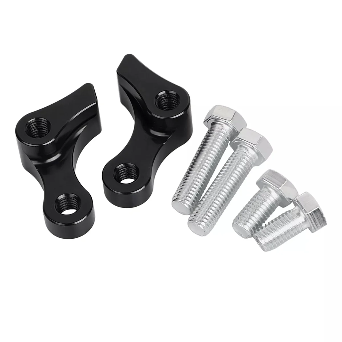 Ingenious Motor Black Aluminum 1Inch Rear Lowering Kit for Harley Dyna Super Wide Glide FXDWGDurable