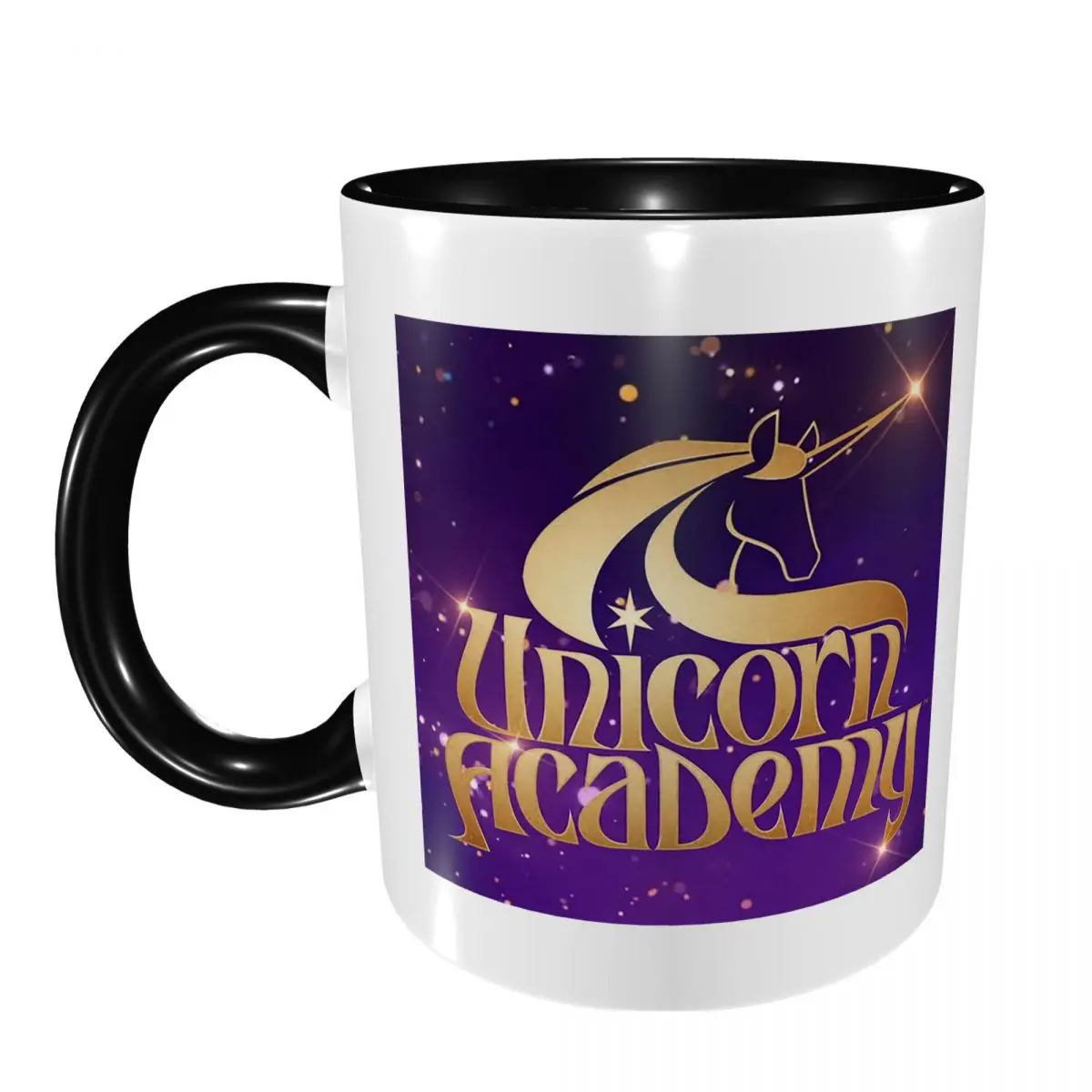 Unicorn Academy Mug Funny Ceramic Coffee Cups Tea Mugs Milk Cup Drinkware Gifts for Friends