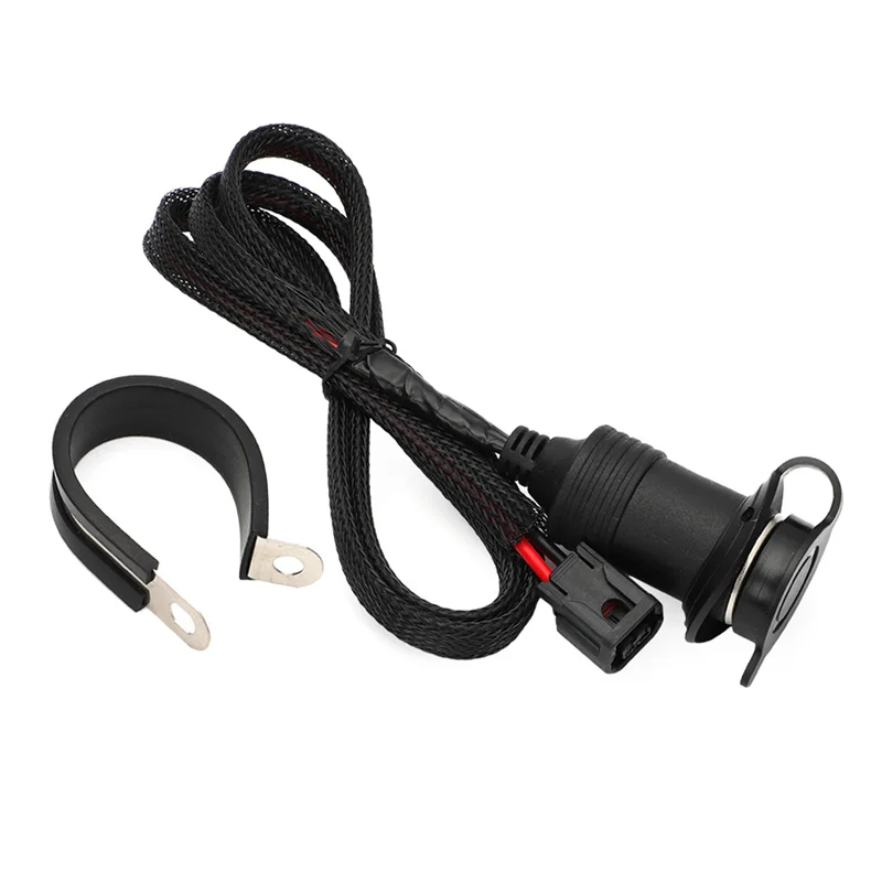 For Honda CRF300L CRF250L 17-22 Rally Dual USB Charger QC 2x 2.1A 2 100mAh Socket Switched Power '17 on Plug And Play CRF 250 L