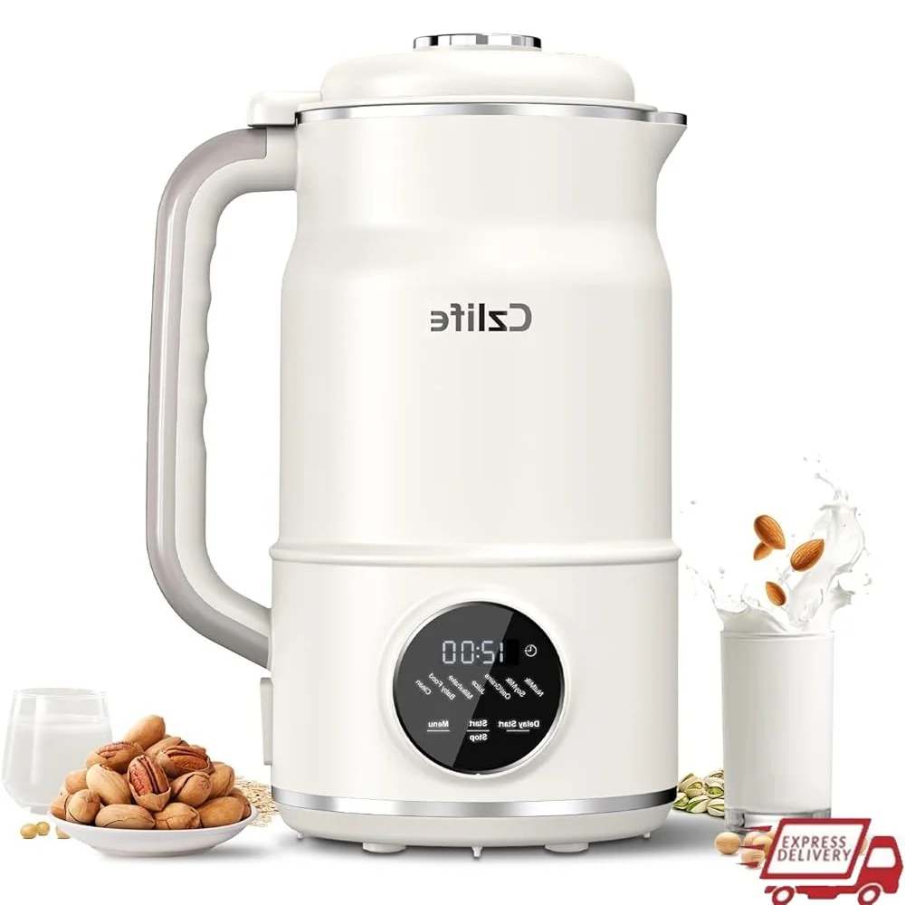 

N7 Nut Milk Maker 50oz Automatic Soy Almond Oat Milk Juice Maker Machine Baby Food Smoothies Milkshakes Nut Butter Healthy