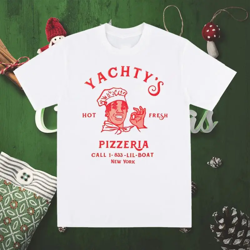 

Lil Yachty New Hot Pizza Fresh T Shirt Classic White S 2345XL SE112