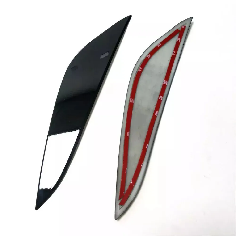 For Tesla Model 3 2017 2018 2019 2020 2021 2022 Car Headlight Eyebrows Eyelids Eye Lid Trim Sticker Cover Plastic Accessories