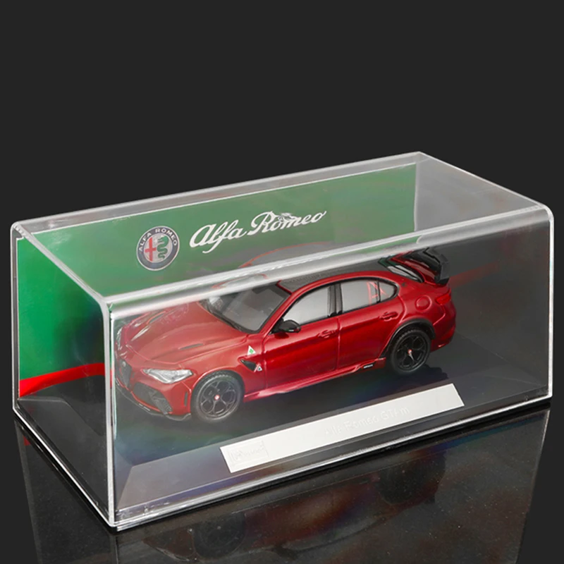 Bburago 1:43 Hardcover Edition Alfa Romeo GTAm Red racing model simulation car model alloy car toy male collection gift