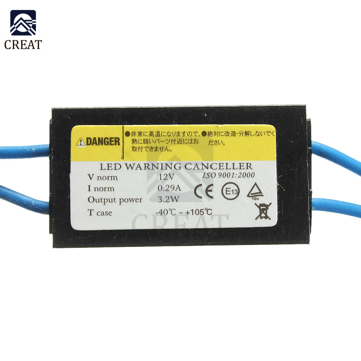 Led Waarschuwing Canceller Decoder 12V T10 Kabel Voor 501 T 10 W5W 192 168 Auto Led Verlichting Fout Belasting weerstand