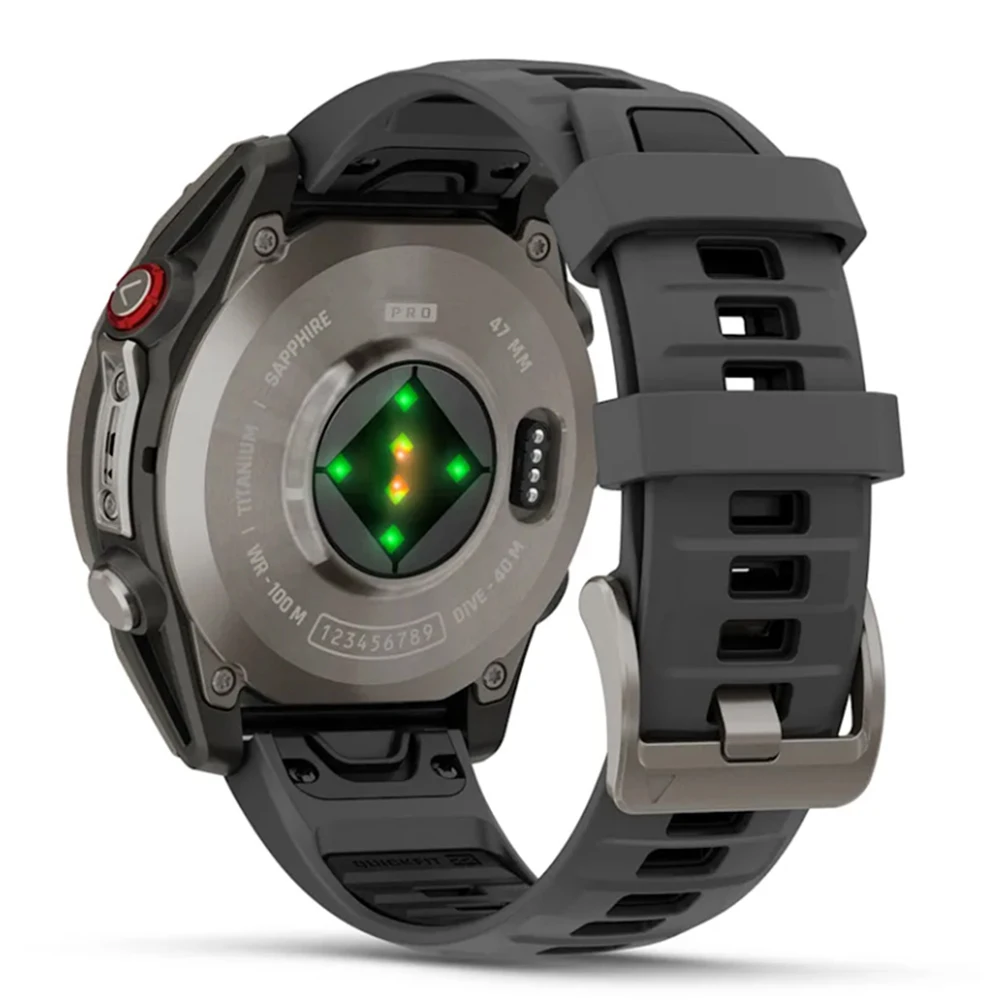 1:1 Fenix9 Uhrenarmband für Garmin Fenix 9 Pro 47mm 51mm E 8 7 7X 6 6X 5X/Epix Pro/Enduro 3/970 QuickFit 22mm 26mm Silikonarmband – Detail 31