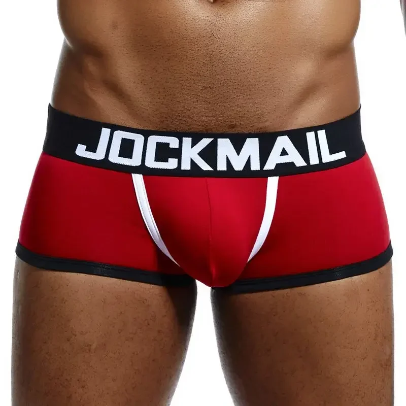 Sexy Men Underwear Boxer Briefs  Men Thong G-strings Tanga Short Underpants Gay Male Underwear Open Backless Crotch Jockstraps