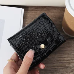 New minimalist card holder ultra-thin, lightweight, portable cash ID card credit card coin pocket wallet, high-quality PU leathe