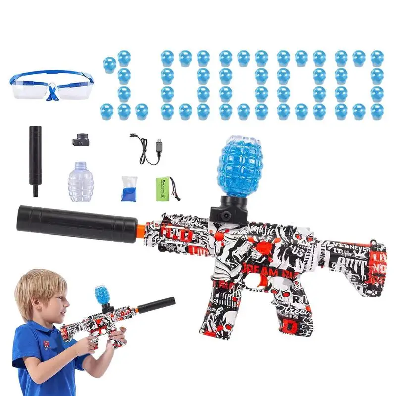 Electric Gel BallM416 With 5000 Water Beads For Outdoor Splatter Activities Team Outdoor Game Toy For Teens