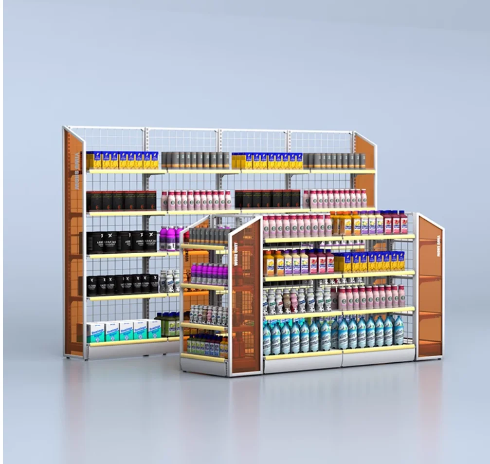 

Supermarket shelf display rack Convenience store snack rack multi-layer shelf