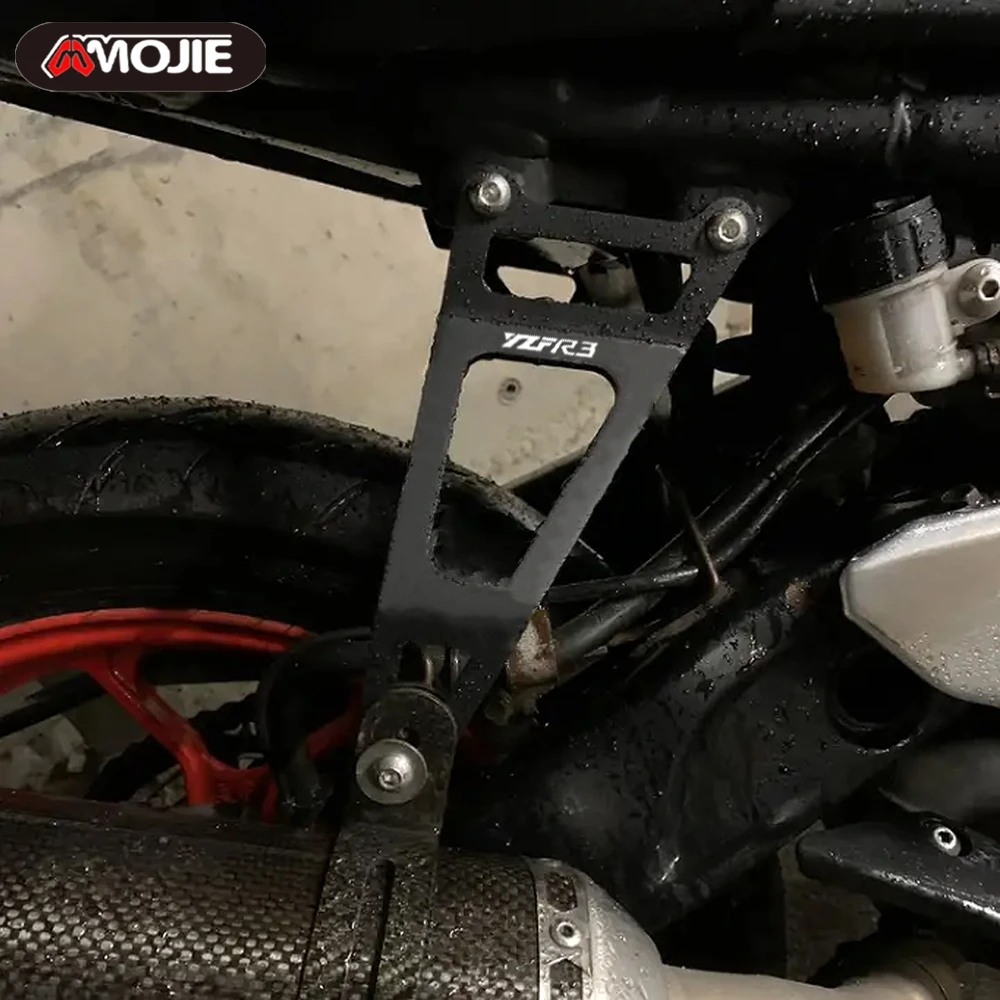 

For YAMAHA YZF-R25 YZF-R3 MT-25 MT-03 YZFR3 YZFR25 Exhaust Hanger Bracket Rear Foot Rest Blanking Plates YZF R25 R3 MT25 MT03