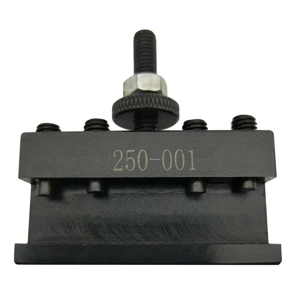 Effective Quick Change Tool Post Holder Set For Lathe Compatible With Cuniform Type 250 000 Fits 250 001 Tools