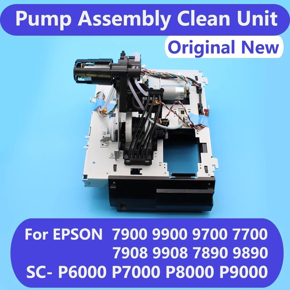 Imagem -04 - Conjunto do Tampão da Bomba da Impressora Peças Limpas da Unidade Peças Genuínas para Epson 7908 9908 7890 9890 P6000 P7000 P8000 7900 9900 9700 7700