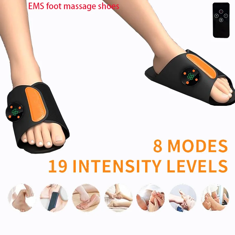 Customizable Electric Foot Massager Shoe Pad Muscle Stimulation Massage Foot Relaxation Foot Spa Machine Feet Massager Tools