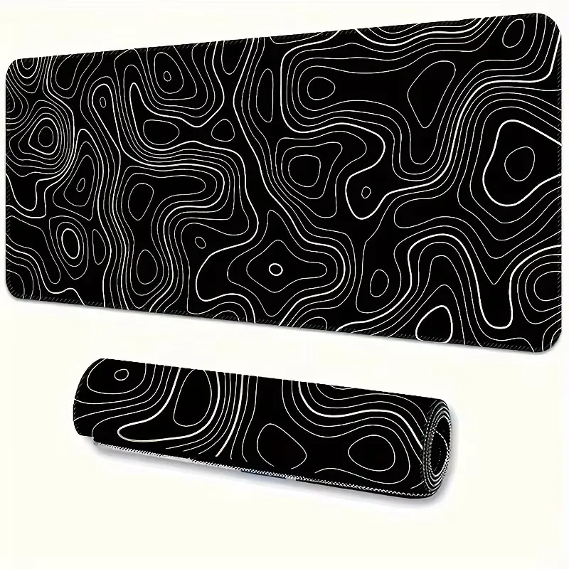 1PC Large Mouse Pads For Desk, Gaming Mouse Pad, Mouse Pad with Stitched Edgesand Non-Slip Rubber Base, Extended Mouse Pad