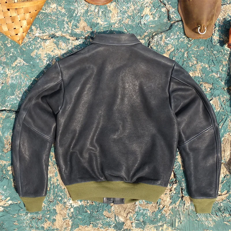 Short Leather Jacket Great Escape A2