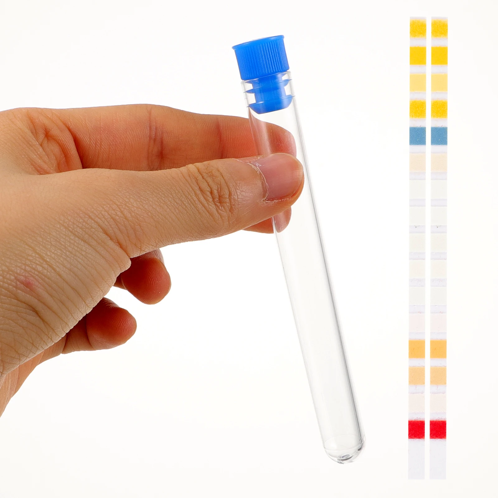 

50 Pcs Water Quality Test Paper Hardness Strips Drinking Testing Kit for Home Suite Freshwater