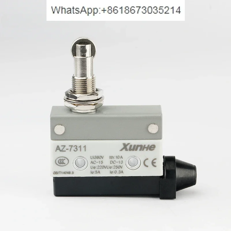 10  PCS  Stroke limit TZ CZ AZ-7311 micro switch straight column with roller automatic silver touchpoint