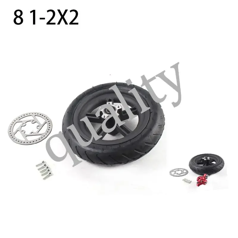 8.5 Inch for Xiaomi Mijia M365 Electric Scooter Wheel Inner Tube Outer Tires With Disc Brake 8 1/2x2 Pneumatic Tyres  Rims