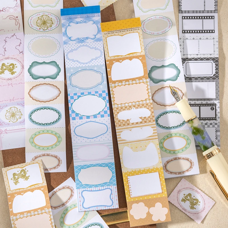 JIANQI 30pcs Vintage Collage Scrapbooking Journal Material paper Card Making DIY Retro Source Paper Creative Memo Stationery