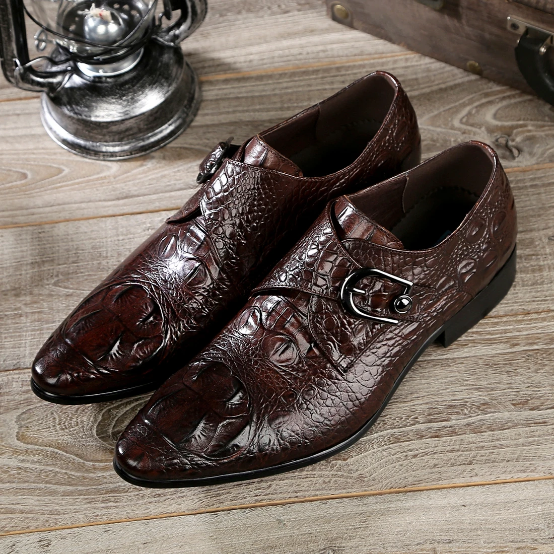 Men Leather Shoes C…