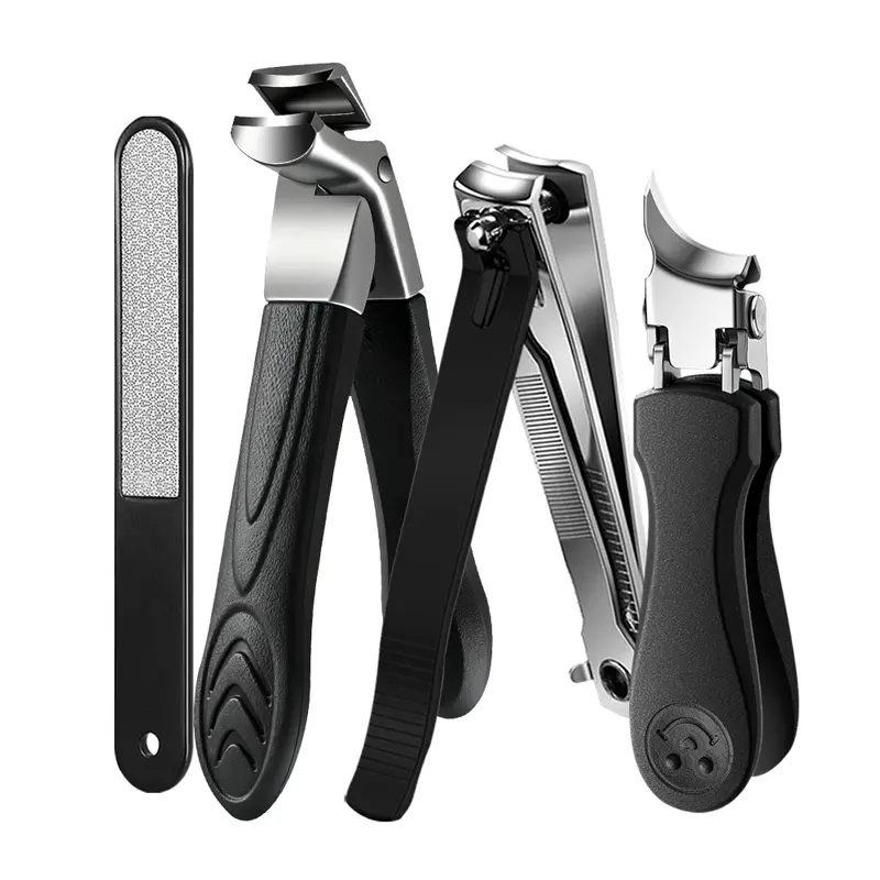 2/4Pcs/Set Nail Clippers Set Ingrown Toenail Thick Nail Clippers Set for Professional Pedicure Manicure Fingernail Tools - Image 10