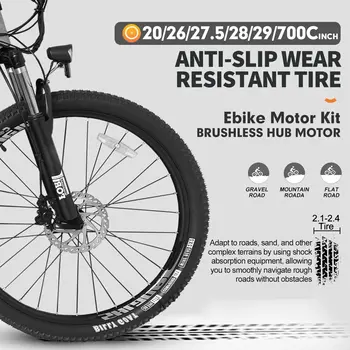 6 最佳銷售 2000瓦電動自行車套件 - №1