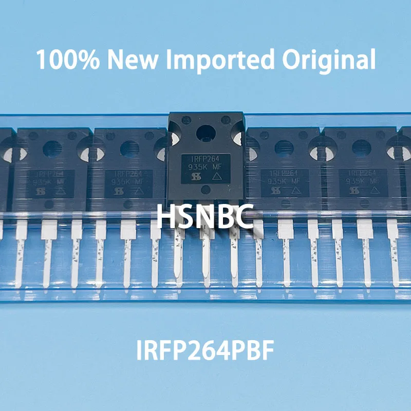 

10Pcs/Lot IRFP264 IRFP264PBF TO-247 250V 38A MOSFET N-channel Power Transistor 100% New Imported Original