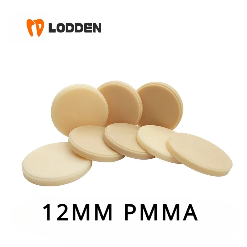 12MM Dental PMMA Monolayer For Dental Lab Materials Preshade Monochrome Resin Disc CAM/CAD VITA 16 Color 98mm Dentist Materials