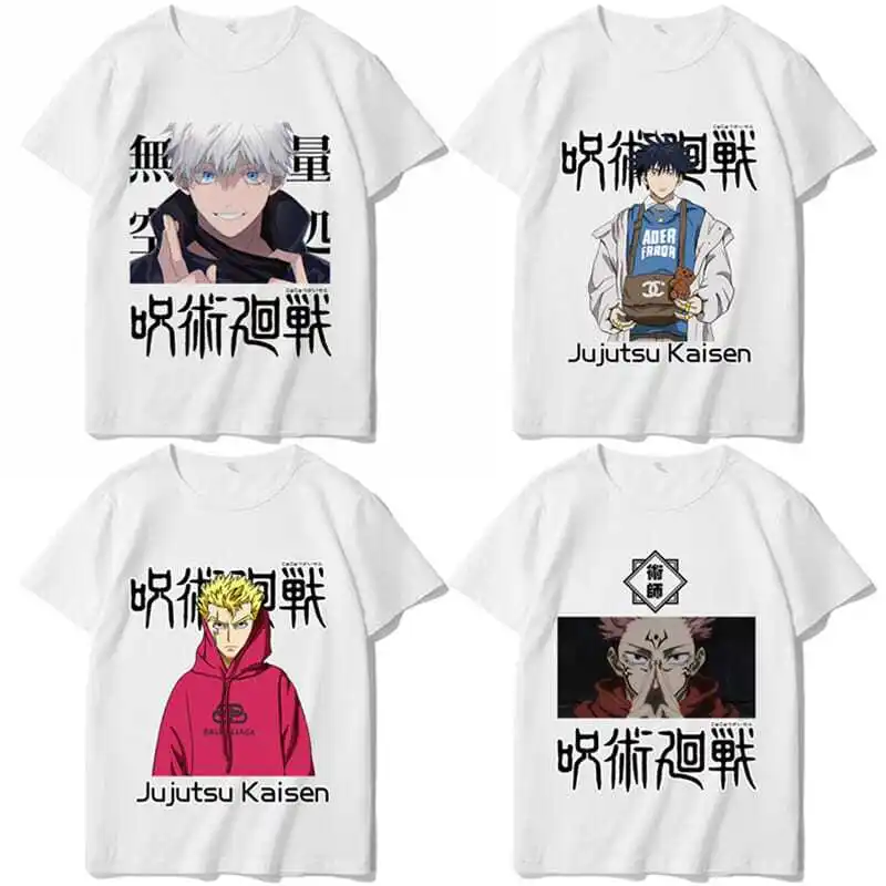 Anime Peripheral Spells Return To War 티셔츠 남성 Five Knotts Youren 반팔 여성 2차원 학생 레저